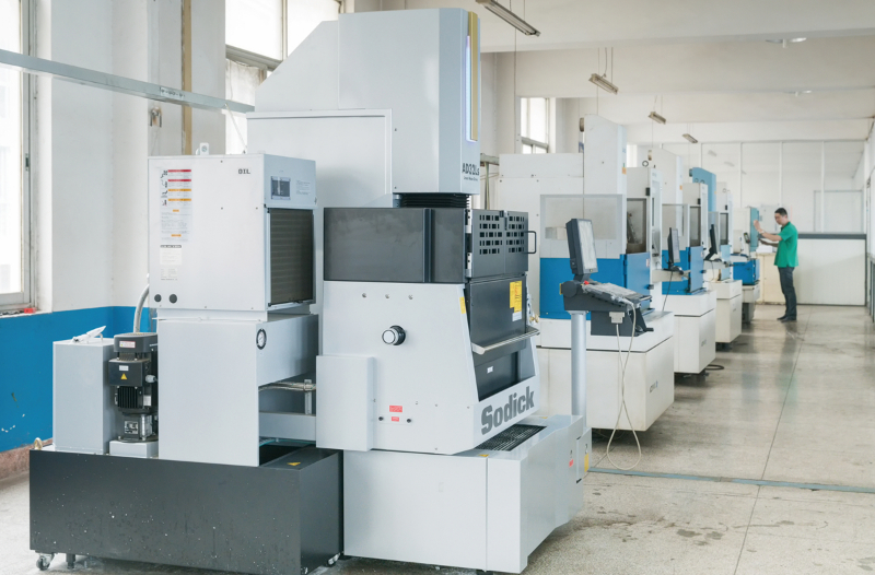 Mold processing line